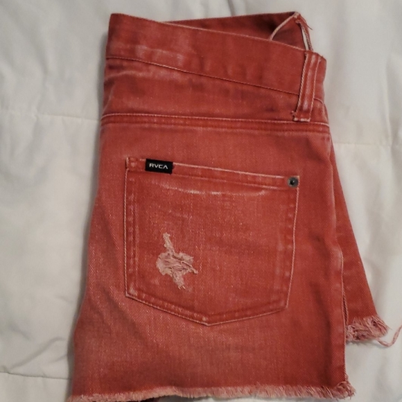 RVCA Rust Shorts - Picture 4 of 4